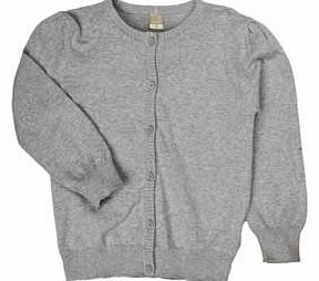 name it Girls Grey Cardigan - 5-6 Years