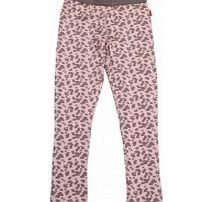 Name It Girls Kaisa Pink Animal Print Legging