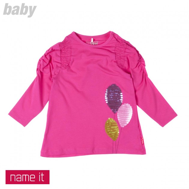 Girls Name It Ranim Long Sleeve T-Shirt - Bubba