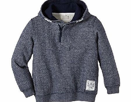 Name It  Boys Proust Kids Sweat W Hood Sweatshirt, Blue (Dress Blues), 9 Years (Manufacturer size: 134-140)