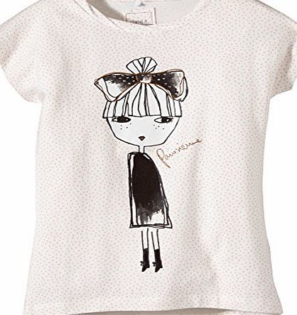 Name It  Girls T-Shirt - White - White (Cloud Dancer) - 7 Years