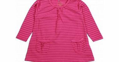 Name It Toddler Girls Pink Vinnie Stripey Jersey