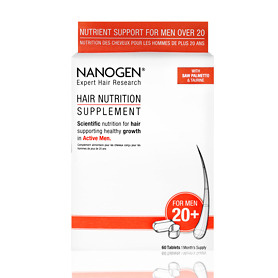 NANOGEN Hair Nutrition Supplement for Men 20  60