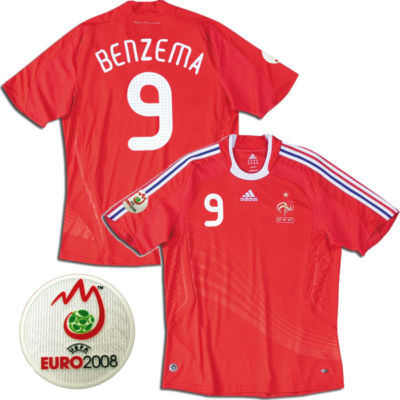 Adidas 08-09 France away (Benzema 9)