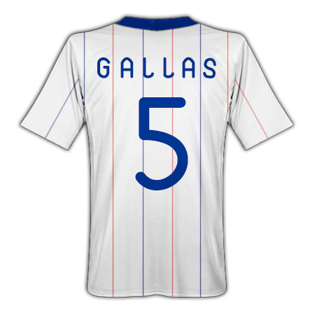 Adidas 2010-11 France World Cup Away (Gallas 5)