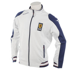 Diadora 09-10 Scotland Zip Training Top (white)