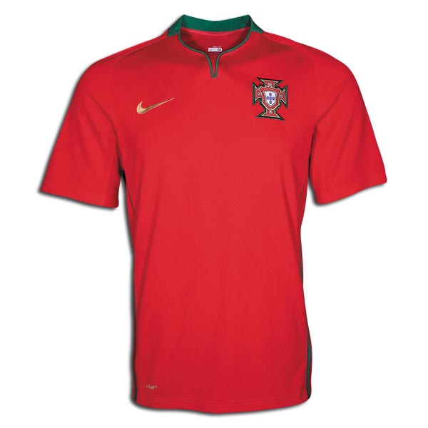 Nike 08-09 Portugal home - Kids