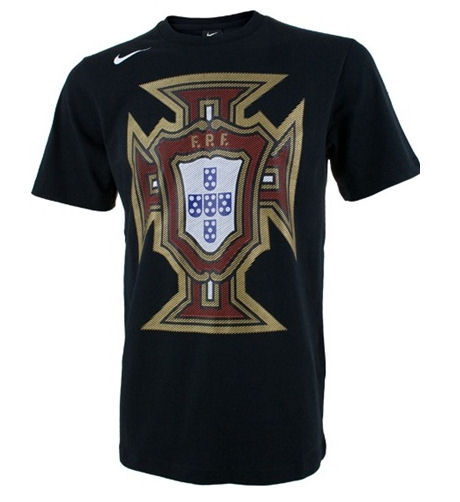 Nike 2010-11 Portugal Nike Core Federation Tee (Black)