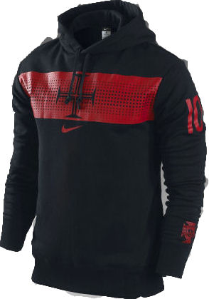 Nike 2010-11 Portugal Nike Core Hooded Top (Black)