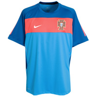 Nike 2010-11 Portugal Nike Elite Training Jersey (Blue)