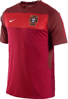 Nike 2010-11 Portugal Nike Elite Training Jersey (Red)