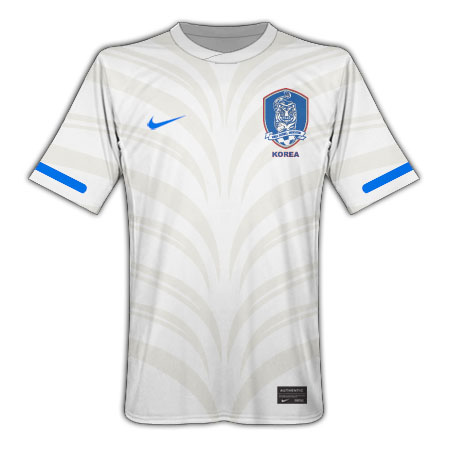 Nike 2010-11 South Korea Nike World Cup Away Shirt