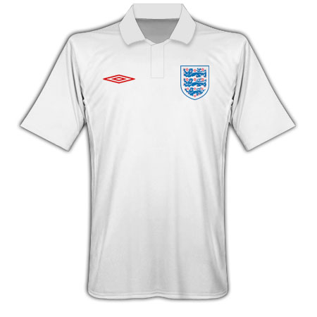 Umbro 09-10 England home - Kids