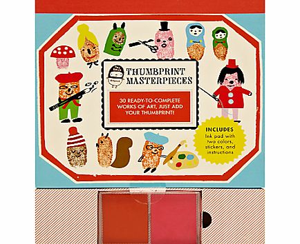 Natural Products Thumbprint Masterpieces Art Set