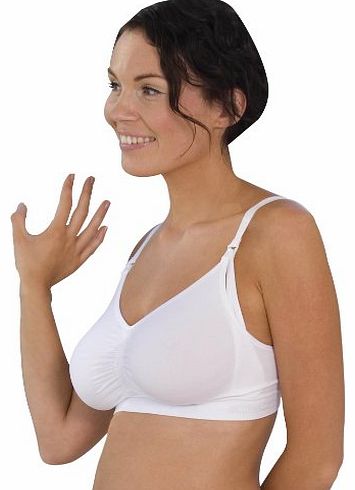 Naturana Cotton Maternity Drop Cup Nursing Bra Black 34C