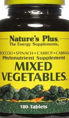 Mixed Vegetables, 180 Tablets