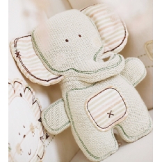 Natures Purest Sleepy Safari Knit Elephant