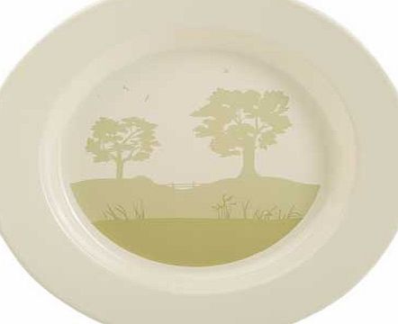 Navigate Country Enamel Plate