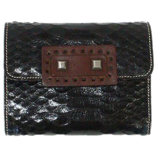 Small Nadia Brown Anakonda Wallet by