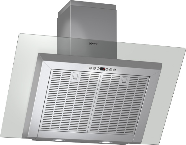 Neff D39F56N0GB 90cm Angled Chimney Hood in