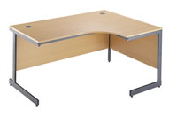 neptune Right Hand Ergonomic Desk (1800)