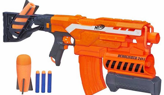 Hasbro Nerf 2-in-1 N-Strike Elite Demolisher Blaster