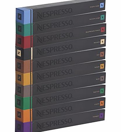 NESPRESSO 100 NESPRESSO CAPSULES MIXED VARIETY