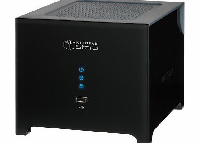 NetGear  Stora 1TB Home Media Server - 2 Bay Network Attached Storage ( 1 X 1TB drive included )