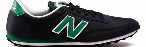 410 Navy/Green Nylon Trainers