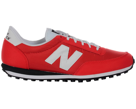 New Balance 410 Red Nylon Trainers