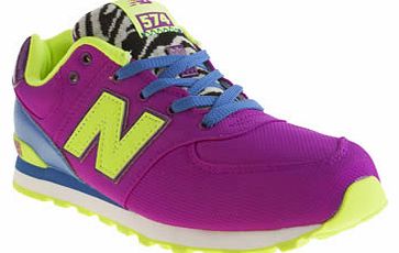 kids new balance pink 574 girls youth 8708003570