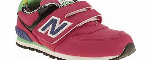 New Balance kids new balance pink 574 pop tropical girls