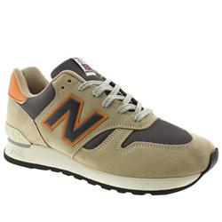 New Balance Male 670 Suede Upper Fashion Trainers in Beige, Grey, Khaki, Navy