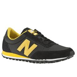 New Balance Male New Balance 410 Fabric Upper Fashion Trainers in Black