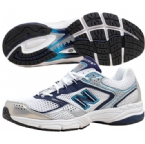 New Balance Mens 755 Cushion Running Shoe White/Navy/Silver/Blue