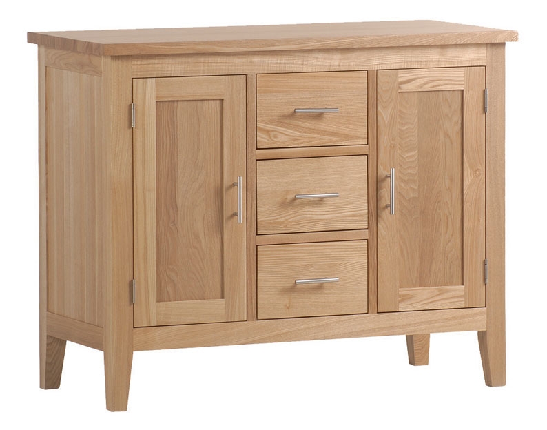 Ash 2 Door 3 Drawer Sideboard