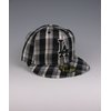 New Era Plaid LA Dodgers Cap (Black/White)