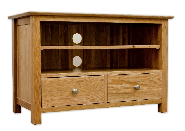 Oak Medium TV Unit