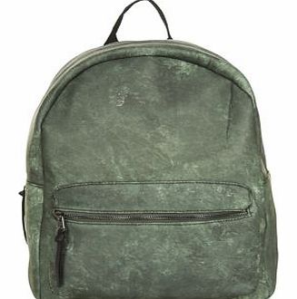 New Look Green Metallic Camo Print Rucksack 3150931