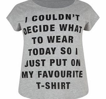 Inspire Grey Favourite T-Shirt 3306898