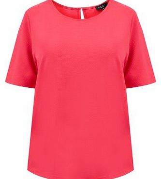 Inspire Pink Textured T-Shirt 3221885