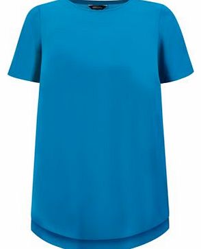 Teal Longline T-Shirt 3234095