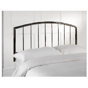 Headboard, Black Chrome, Double