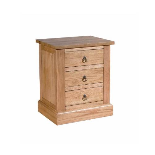 Newhaven Oak Bedside Cabinet