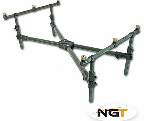 NGT Carp Fishing Cross Rod Pod