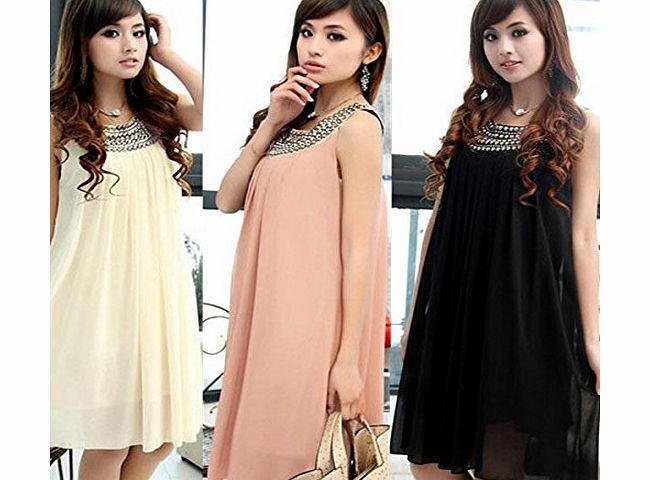 nice nice Pregnant Women Maternity Chiffon Summer Pleated Dresses