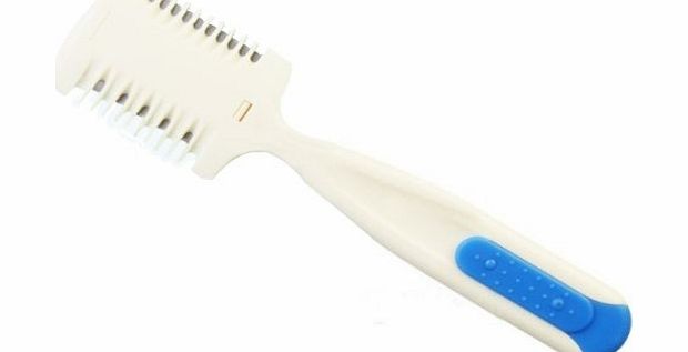 niceEshop (TM) Children Safety Barber Hair Bangs Trimmer Cutter-Whiteamp;Blue