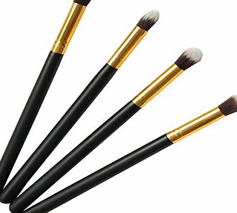 niceEshop (TM) Pro Foundation Makeup Tools Cosmetic Brush Blending Face Eye Brush Kit Sets,4 Pieces