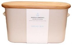 Living Kitchen Bread Bin - Cream