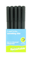 Nigel`s Eco Store 10 Recycled Fineline Pens - water based blue